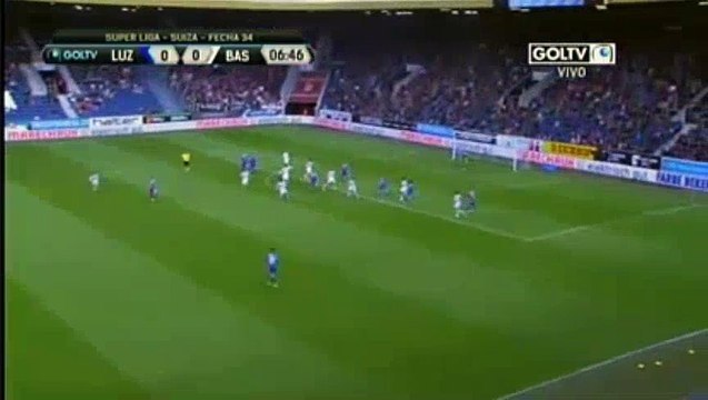 Marco Schneuwly Goal - Luzern 1 - 0 Basel 16.05.2016