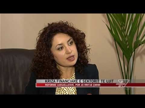 Kriza financiare e sektorit të ujit - News, Lajme - Vizion Plus