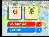 Cosenza-LECCE 2-1 - 19/01/1992 - Campionato Serie B 1991/'92 - 19.a giornata di andata