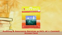 Read  Auditing  Assurance Services wACL cd  Connect Access Card Ebook Online
