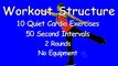 Quiet Cardio Workout - Low Impact No Bounce Recovery Cardio Workout