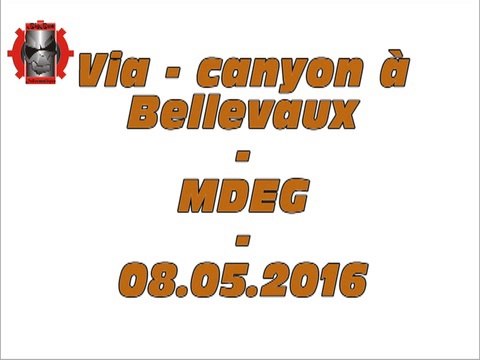 Cascades de Bellevaux via canyon