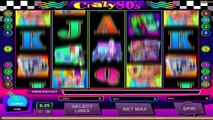 Crazy80's ilmainen kasino kolikkopeli Microgaming Video Esikatselu