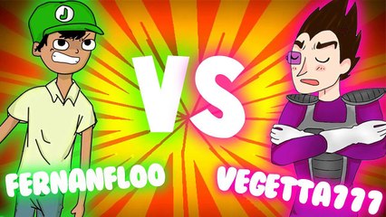 ✮EL RAP DE FERNANFLOO VS EL RAP DE VEGETTA777 ANIMADO | FERNANFLOO ANIMADO |  BATALLA EPICA DE RAP
