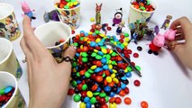 Play Doh Learn Colors Peppa Pig Surprise M&M's Chocolate Cups Play Dough NEW Peppa Pig Full Episodes