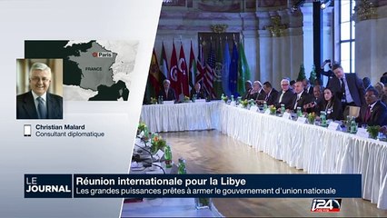 Réunion internationale en Libye