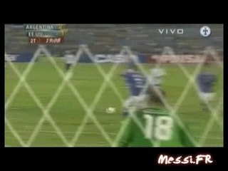Leo Messi vs USA : Copa America 2007