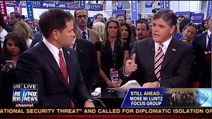 Florida Senator Marco Rubio Reviews Final Presidential Debate with Sean Hannity   10 22 12