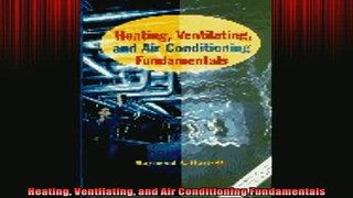 READ FREE FULL EBOOK DOWNLOAD  Heating Ventilating and Air Conditioning Fundamentals Full Free