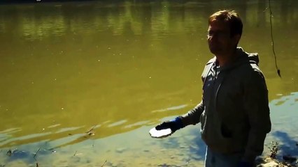 Voici ce qu'il se passe quand on jette du sodium dans une rivière