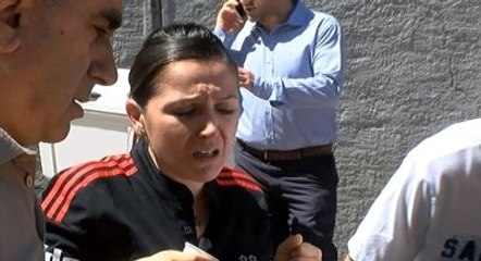 Çarptığı Adamın Başında "Hüngür Hüngür" Ağladı