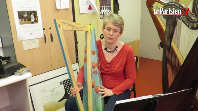 Avec sa harpe en carton, elle remporte un prix au concours Lépine