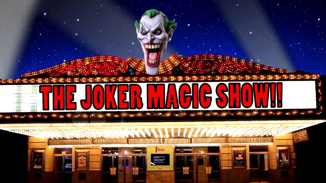 The Joker Magic Show _ JOKER turns BATMAN into a Bat! _ SUPERHERO Videos from DCTC
