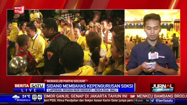 Hujan Interupsi Warnai Sidang Munaslub Golkar