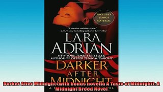 Free PDF Downlaod  Darker After Midnight with bonus novella A Taste of Midnight A Midnight Breed Novel  DOWNLOAD ONLINE