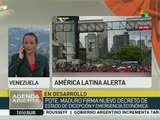 Presidente venezolano decreta 60 días más de emergencia nacional