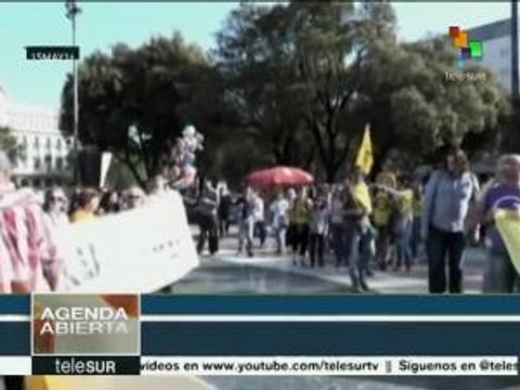 España: indignados marchan a 5 años del 15M