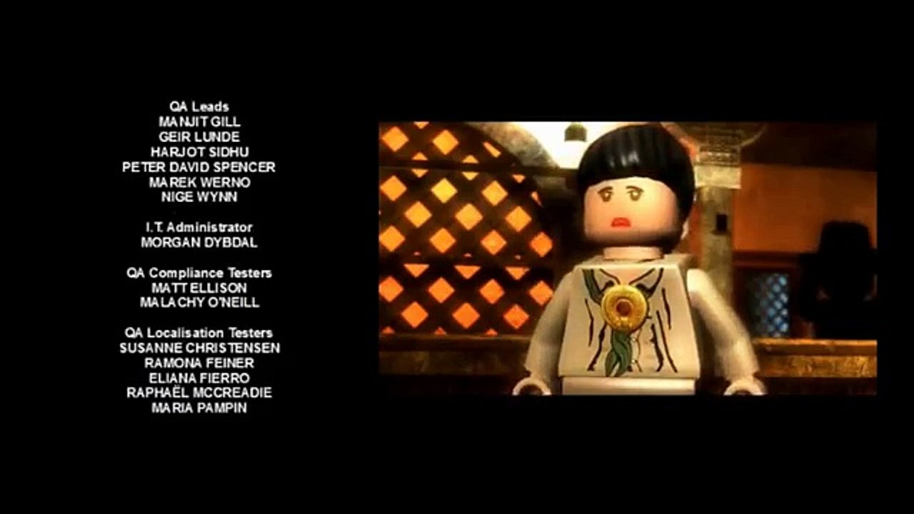 Lego Indiana Jones and the Raiders of the Lost Ark 2006 End Credits ABC Family