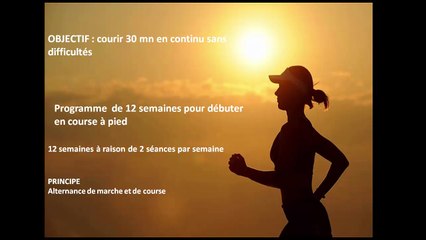 COURIR 30 mn au bout de 12 Semaines (semaine 5 et 6)