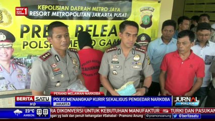 Kurir Narkoba Ditangkap Polsek Gambir