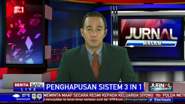 Pemprov DKI Tetap Hapus Sistem 3 in 1