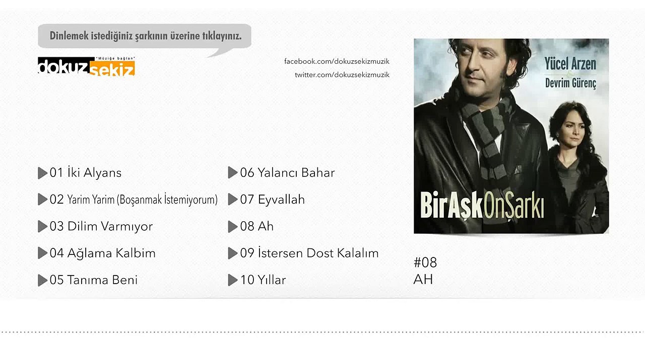 Yücel Arzen & Devrim Gürenç  ~ [ Ah  ]