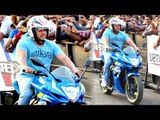 Salman Khan RIDING Sports Bike In PUBLIC