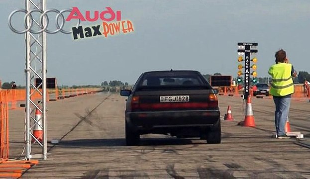 BMW E30 With E34 M5 Motor Vs. Audi 80 Coupe Quattro Turbo