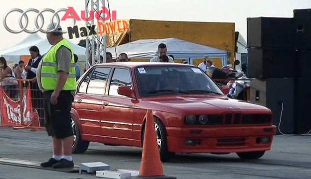BMW E30 With E34 M5 Motor Vs. Mercedes E55 AMG