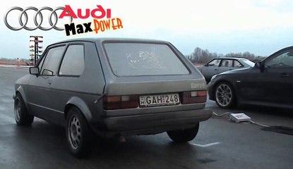 BMW E60 5 Series Vs. VW Golf I TDI 2