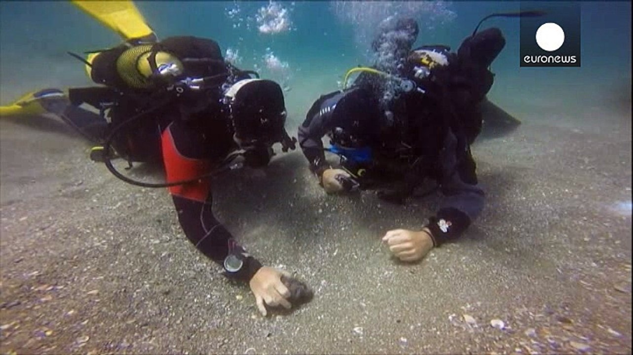 Israelische Taucher bergen Schatz aus dem Mittelmeer