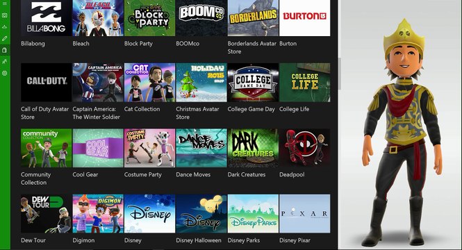 Ghostface and Scream avatar items on Xbox Live