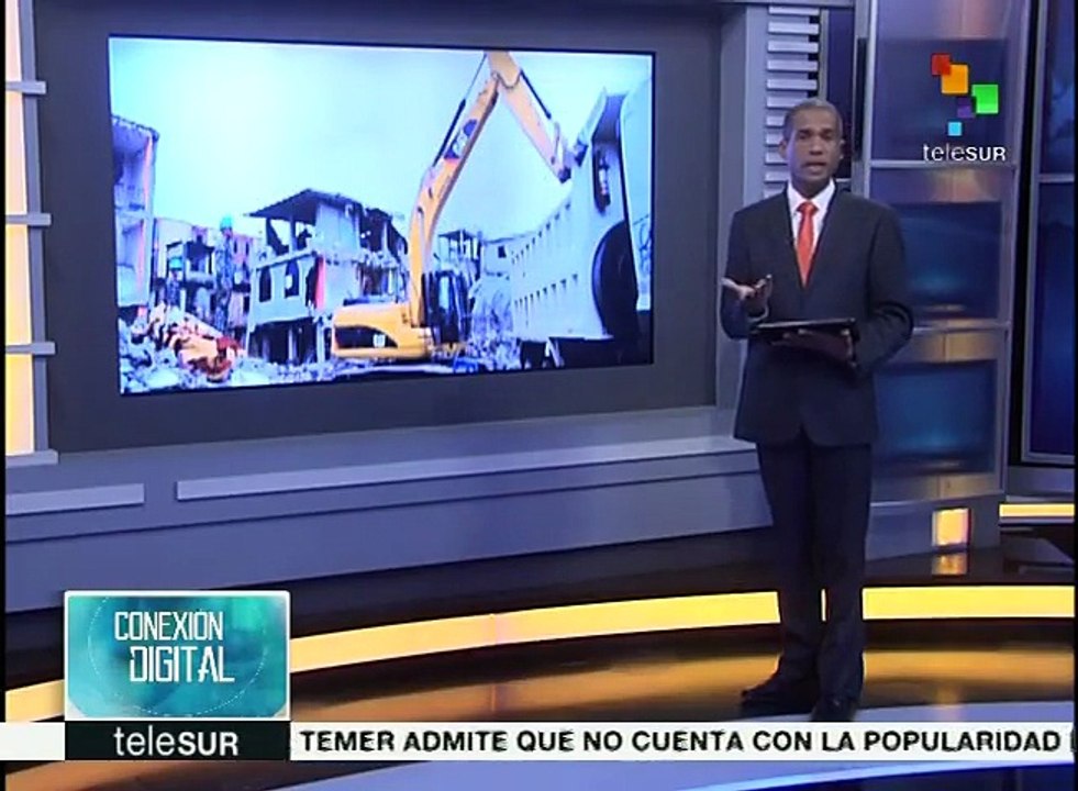 Publican en Ecuador sobre ecos del terremoto del 16 de abril