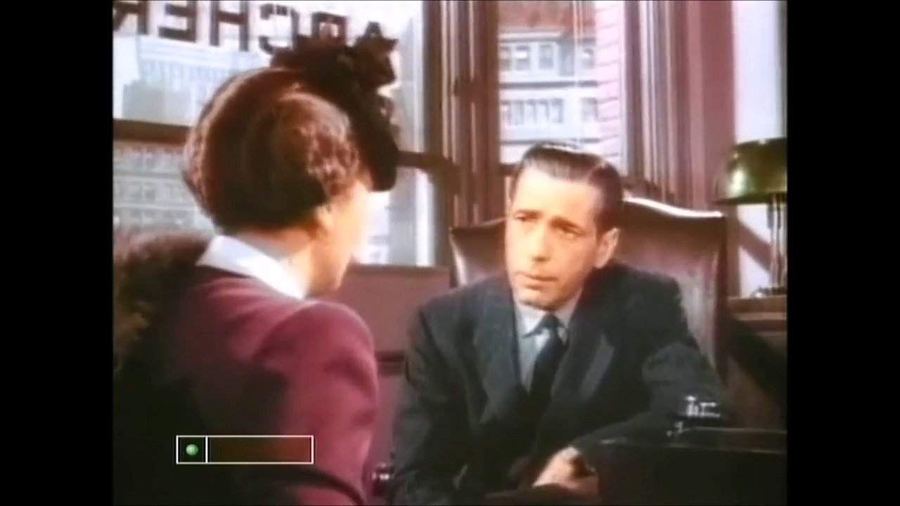 The Maltese Falcon (1941) Humphrey Bogart ,Color Version ,