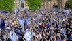 Thousands gather to celebrate Leicester win