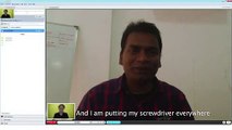 Indian Interview on Skype: Funny Indian Man Job Interview via Skype