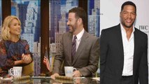 Kimmel Takes Shot at Strahan on 'Live'