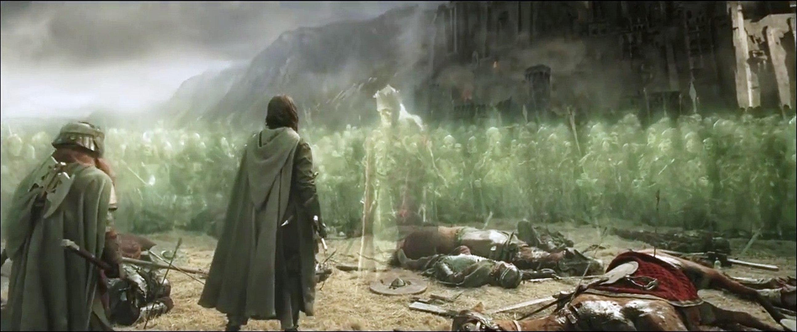 Aragorn Releases the Army of the Dead - The Lord of the Rings: The Return  of the King - video Dailymotion