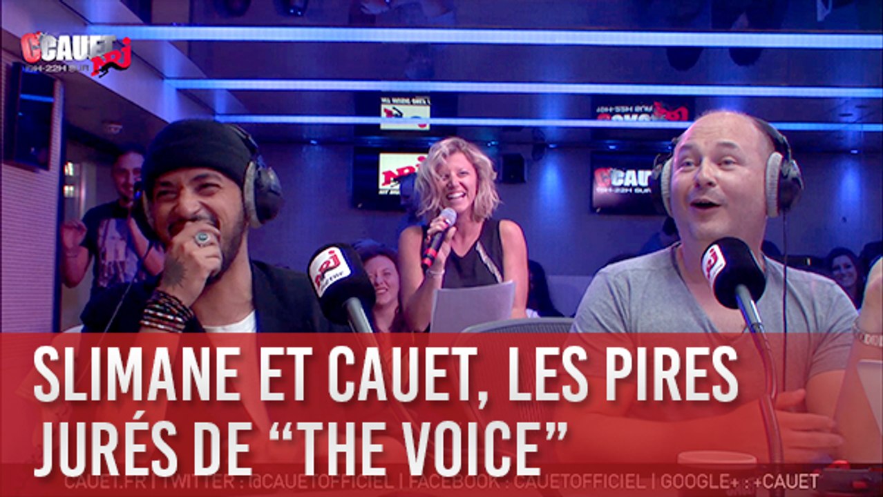 Slimane et Cauet, les pires jurés de The Voice - C'Cauet sur NRJ