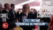 La minute du Zapping cannois avec Steven Spielberg, Gérard Depardieu, Robert De Niro - 16/05 - Cannes 2016 - Canal+