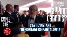 La minute du Zapping cannois avec Steven Spielberg, Gérard Depardieu, Robert De Niro - 16/05 - Cannes 2016 - Canal+