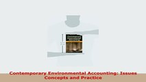 PDF  Contemporary Environmental Accounting Issues Concepts and Practice Download Online