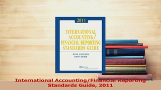 Read  International AccountingFinancial Reporting Standards Guide 2011 Ebook Free
