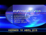 Resumen Noticias Sintonia Television Rioja viernes 10 de abril 2015