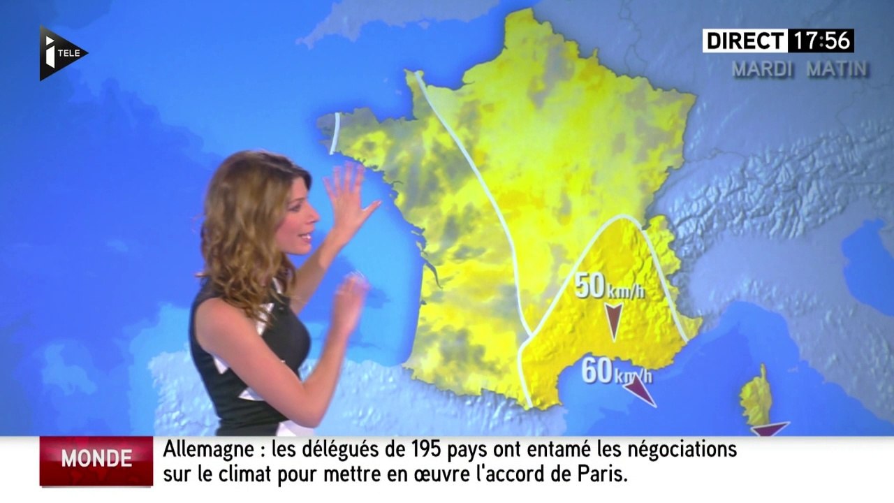 2016 05 16 CHLOE NABEDIAN pour LA METEO d'itele