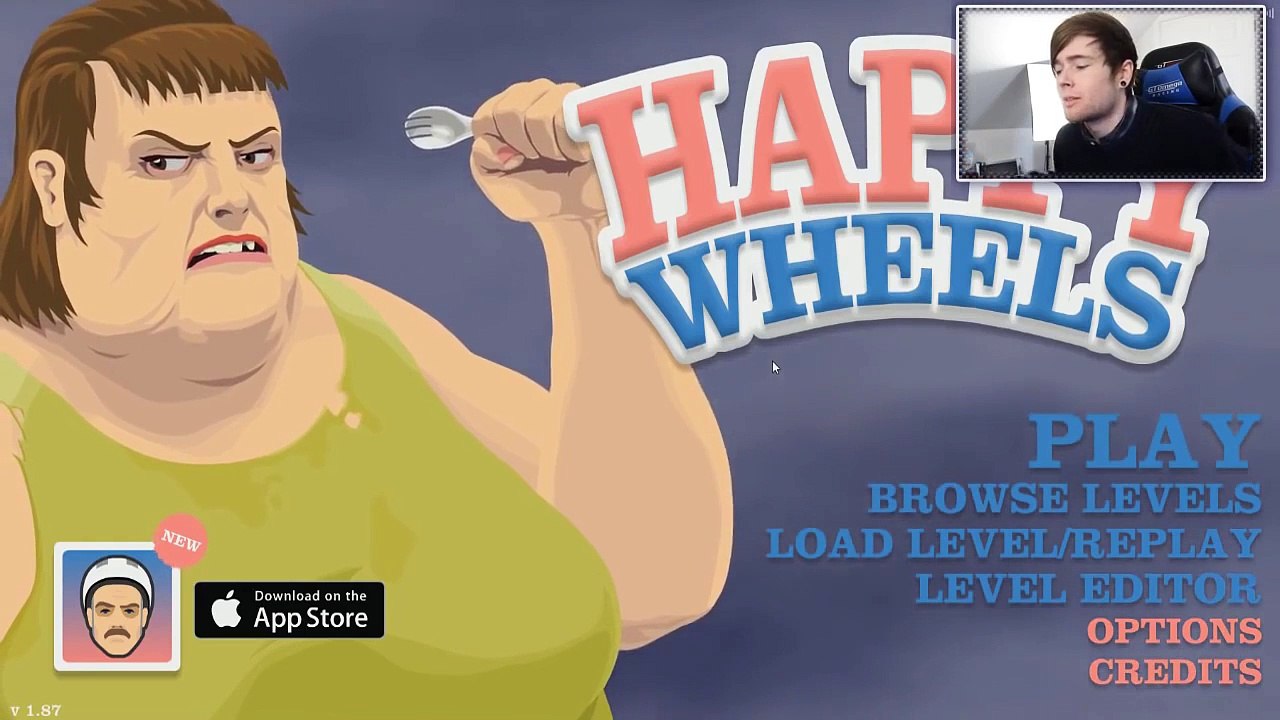 DanTdm Happy Wheels   THE MINECRAFT ADVENTURE!!