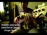 Fender Jazz Bass (Japan - USA | Rosewood - Maple Tonal Comparison)