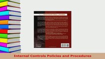 PDF  Internal Controls Policies and Procedures Read Online