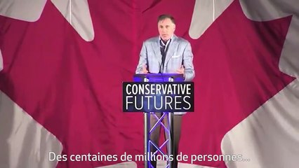 Tory MP Maxime Bernier speech about freedom in China and India