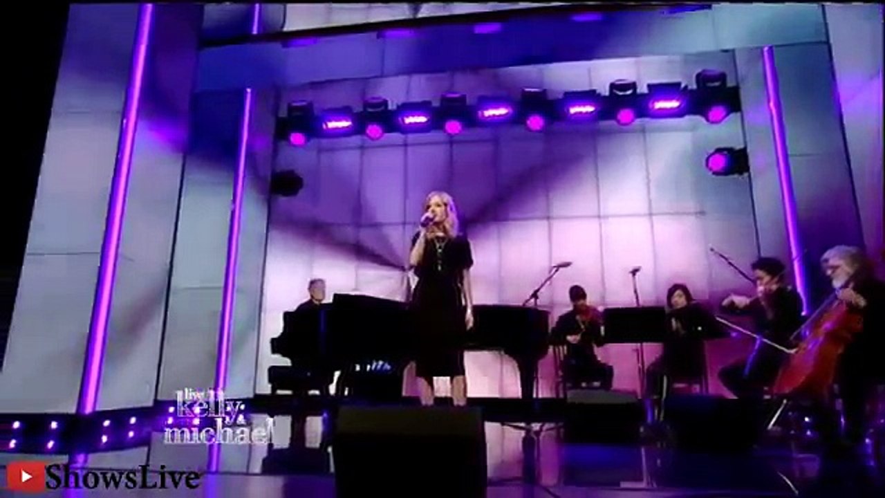 Jackie Evancho Apocalypse Live with Kelly and Michael 2016 Apr 26